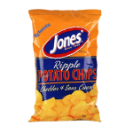 Ripple Cheddar & Sour Cream Potato Chips 9 oz, 2.25 oz