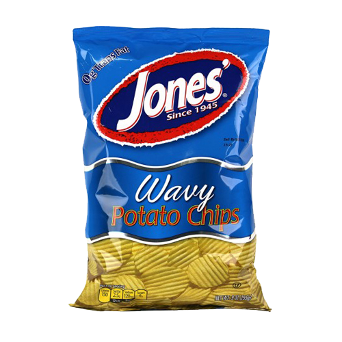 Wavy Potato Chips 16 oz, 9 oz, 2.25 oz, 1 oz